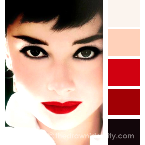 Old Hollywood Colour Palettes | Brand Styling | The Drawn Identity