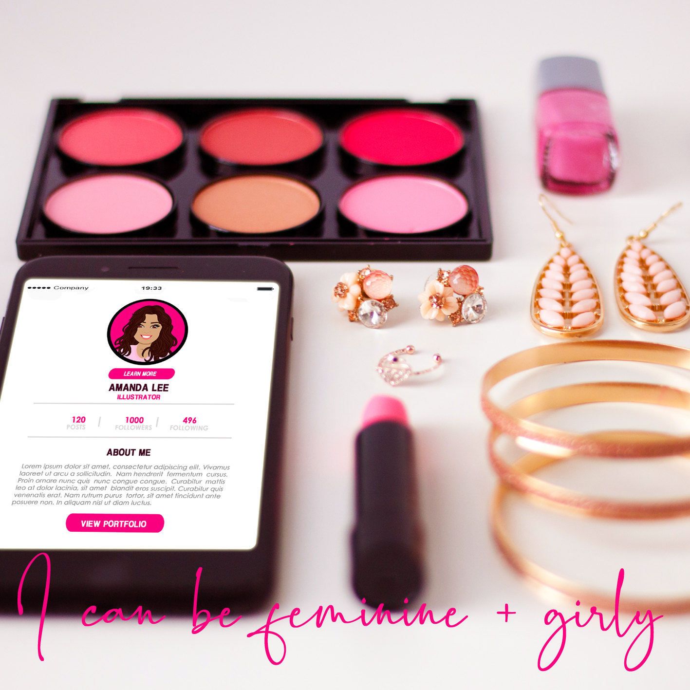 i-can-be-feminine-+-girly-makeup-and-graphics